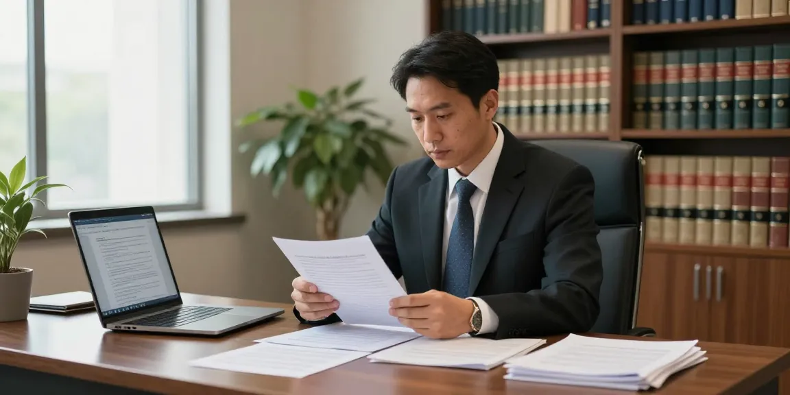 Cherokee County Georgia DUI lawyers reviews showcasing an attorney in an office, reflecting professionalism and legal expertise.