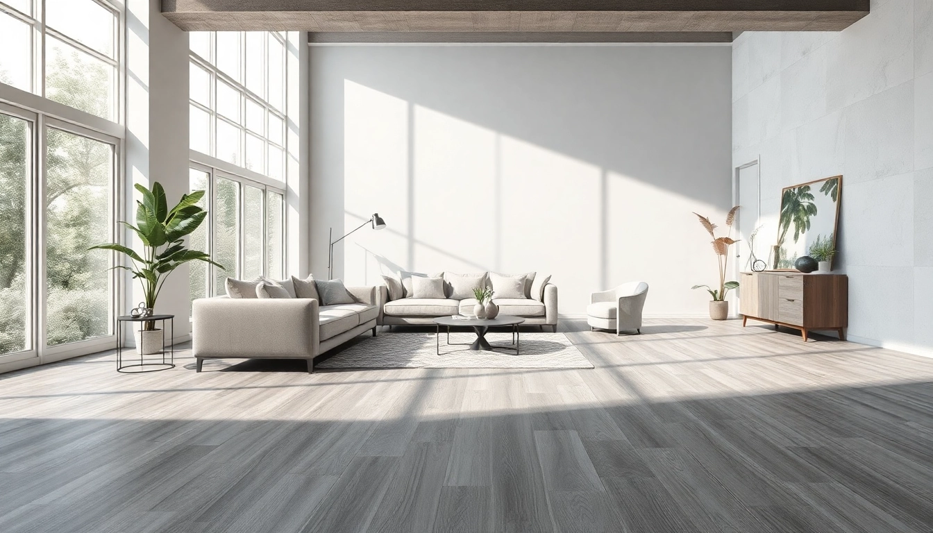 Explore stunning flooring lvp integrated into a beautifully designed living room.