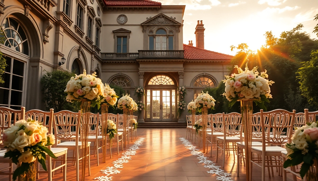 Experience the elegance of the Best Wedding Venue Jacksonville with a stunning outdoor ceremony setup.