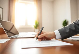 Enhance Contract Management with effective contract signing in a professional setting.