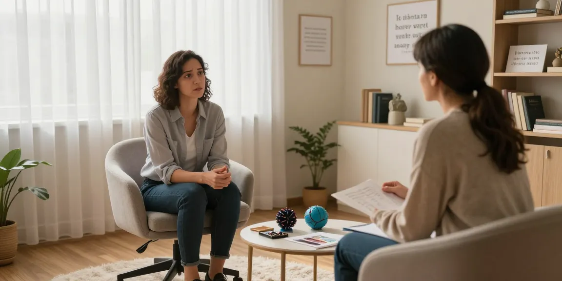 Anxiety disorders therapy session focusing on emotional support and healing.