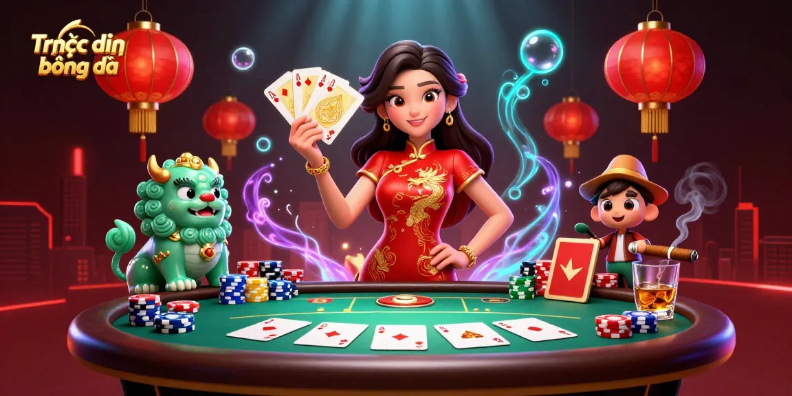 Watch Trực tiếp bóng đá with vibrant 3D illustration, showcasing lively gaming elements and a cinematic atmosphere.