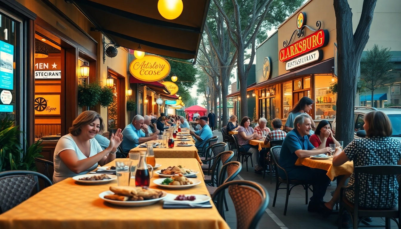 Enjoy delicious meals at Clarksburg CA restaurants in a lively outdoor dining setting.