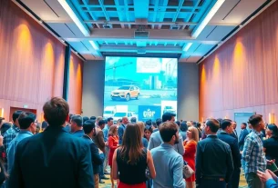 Engaging construction networking events showcase dynamic interactions among industry professionals.