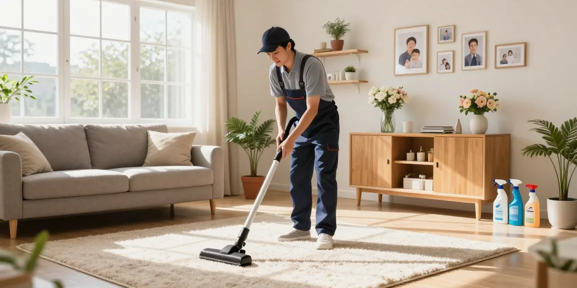 putzinstitut bern offering professional residential cleaning services in a bright living room.