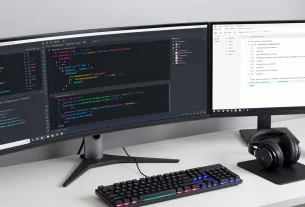 thabet360 software development workspace with advanced coding tools and cloud technology integration.