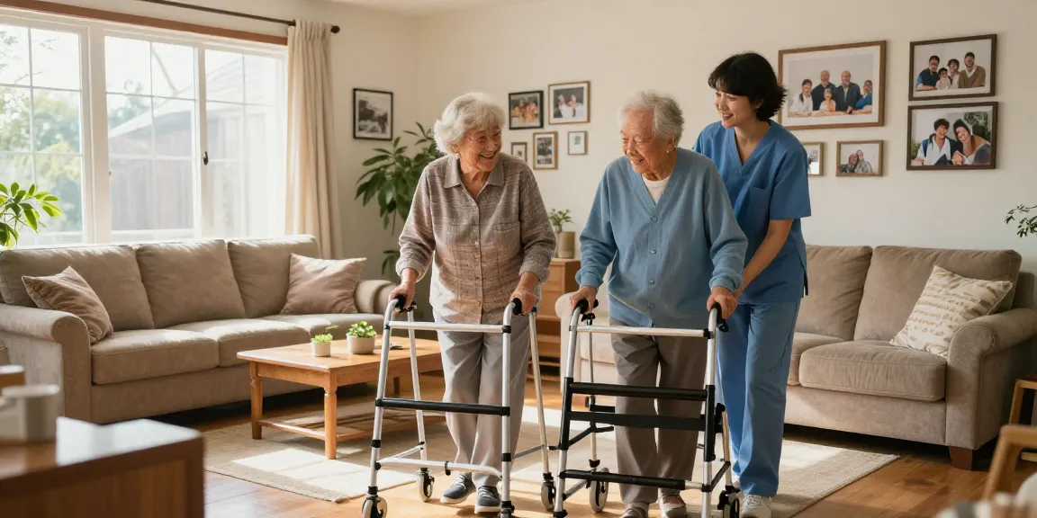 Buy nobility aids to enhance independence and mobility for seniors in a warm home setting.