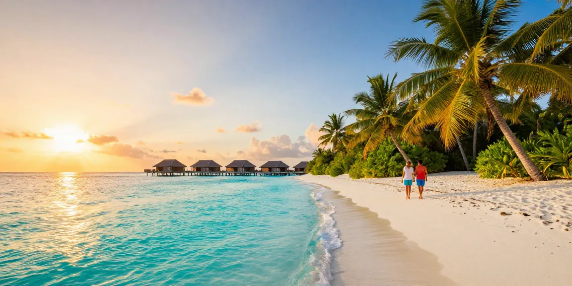 tr88 travel guide: Vibrant tropical paradise with white sand beaches and overwater bungalows.