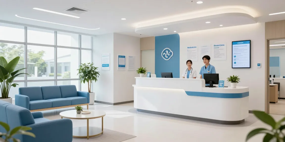 "LUCK8 healthcare services offering patient care in a modern clinic environment."